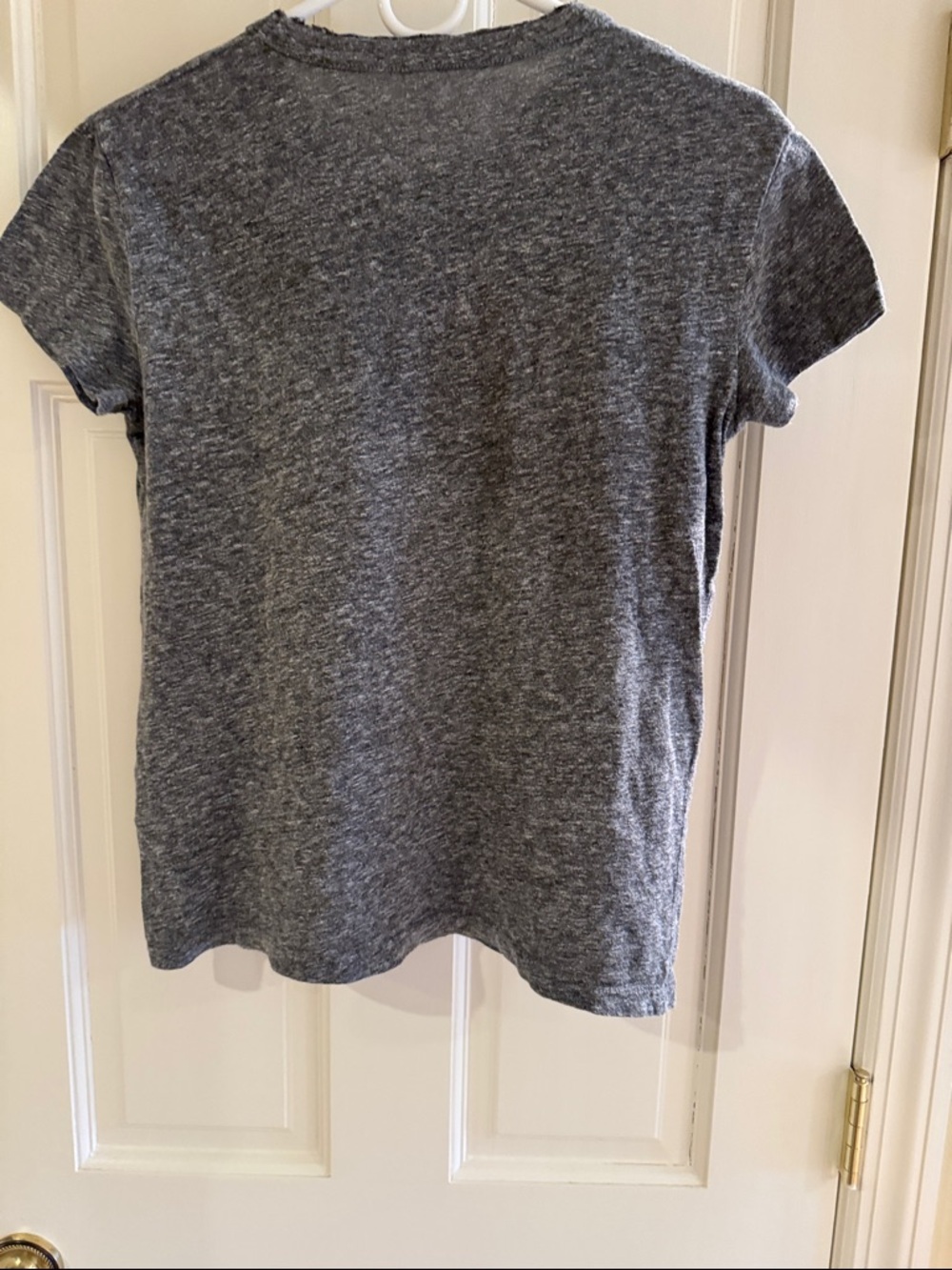 Zadig & Voltaire Grey Tee with Red "Amour" Script - Picture 2 of 3